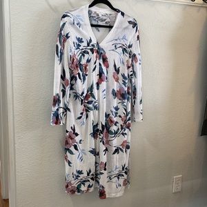 JJill Flower Summer Sweater